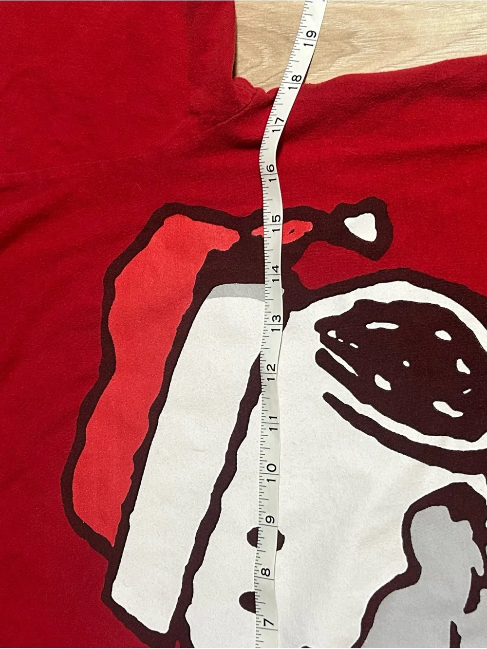 Peanuts Red Snoopy Santa Short Sleeve Tee